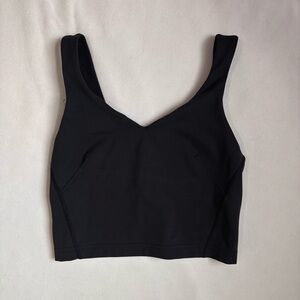 Lululemon Wunder Train Sweetheart Tank Top, Black, Size Small